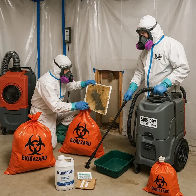 Contaminated Water Handling Protocols process in Clermont, FL