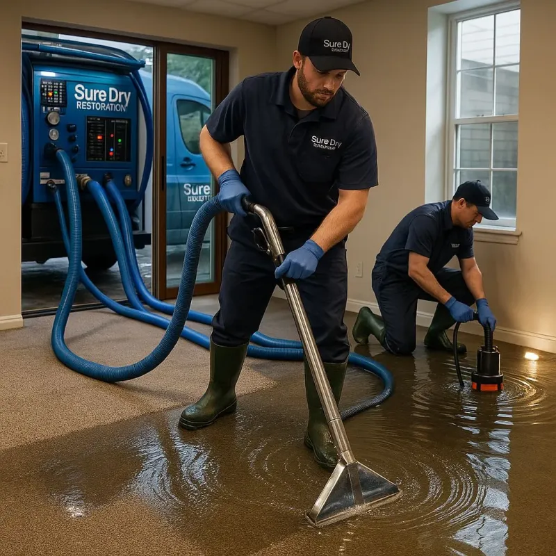 Water Extraction and Removal process in Clermont, FL